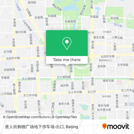 唐人街购物广场地下停车场-出口 map