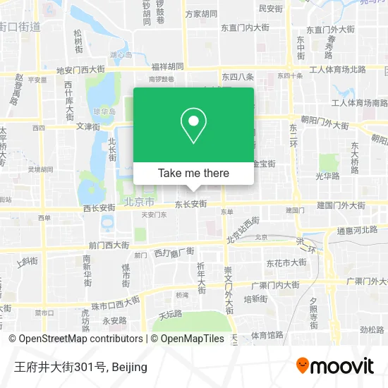 王府井大街301号 map