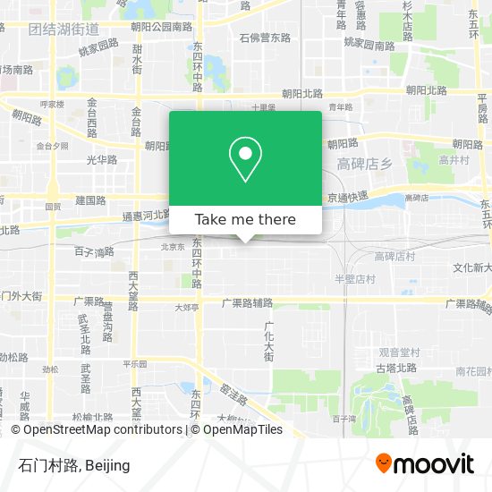 石门村路 map