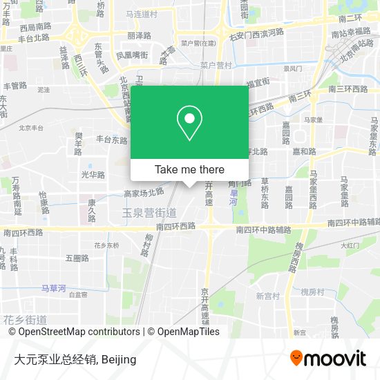 大元泵业总经销 map
