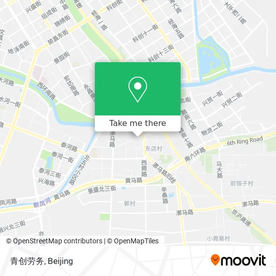 青创劳务 map