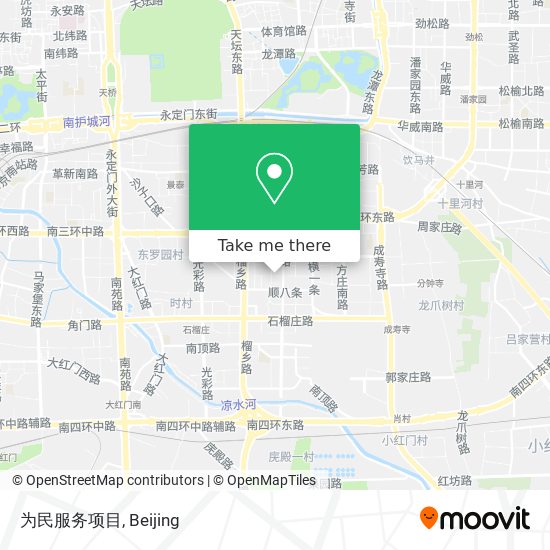 为民服务项目 map