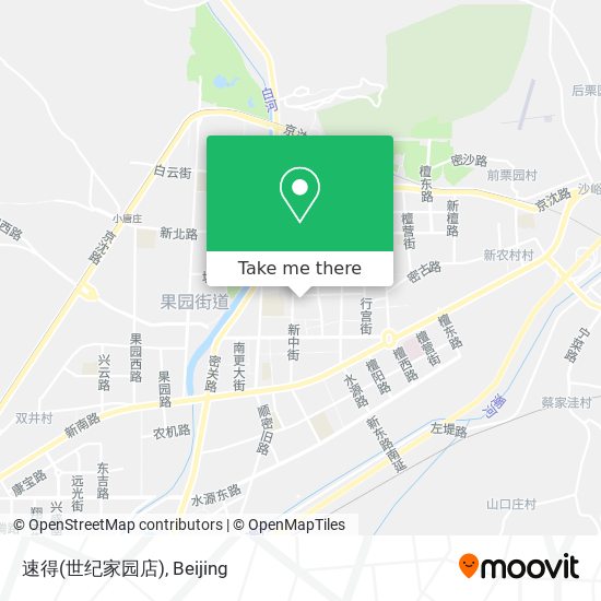 速得(世纪家园店) map