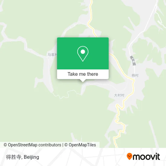 得胜寺 map