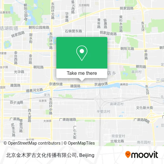 北京金木罗古文化传播有限公司 map