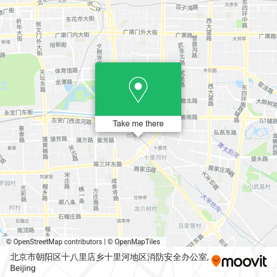 北京市朝阳区十八里店乡十里河地区消防安全办公室 map