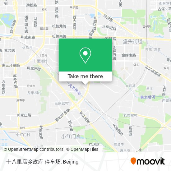十八里店乡政府-停车场 map
