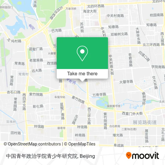 中国青年政治学院青少年研究院 map
