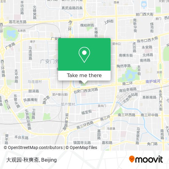 大观园-秋爽斋 map