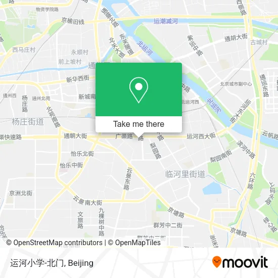 运河小学-北门 map
