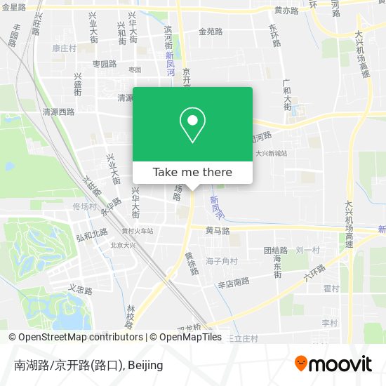 南湖路/京开路(路口) map
