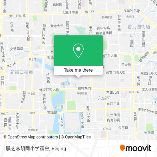 黑芝麻胡同小学宿舍 map