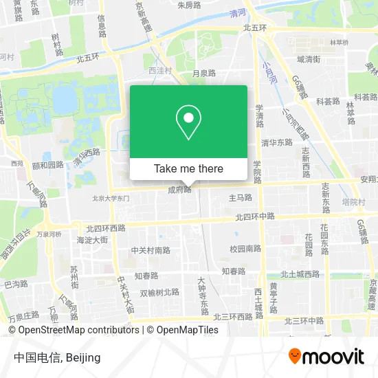 中国电信 map