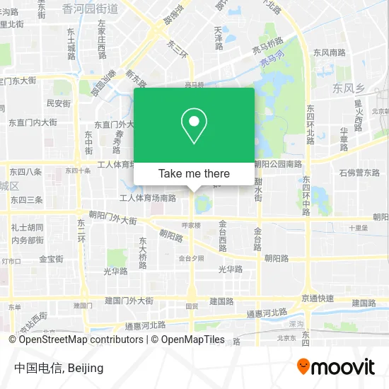 中国电信 map