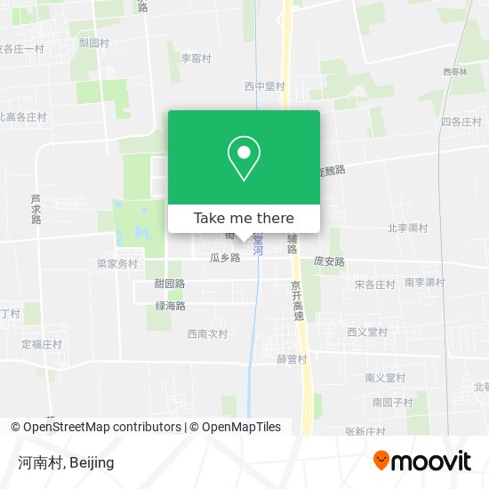河南村 map