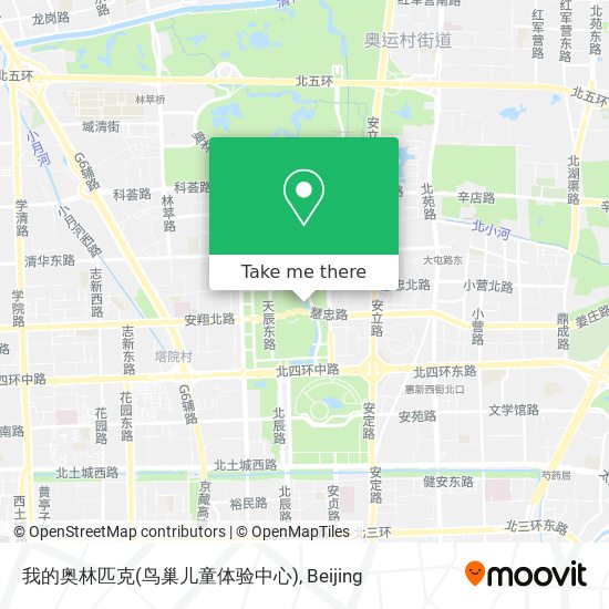 我的奥林匹克(鸟巢儿童体验中心) map