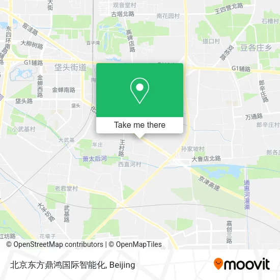北京东方鼎鸿国际智能化 map