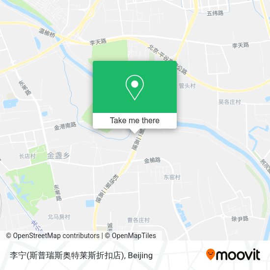 李宁(斯普瑞斯奥特莱斯折扣店) map