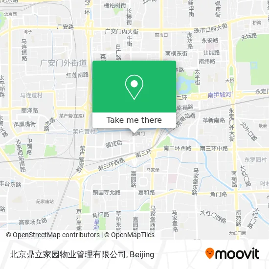 北京鼎立家园物业管理有限公司 map