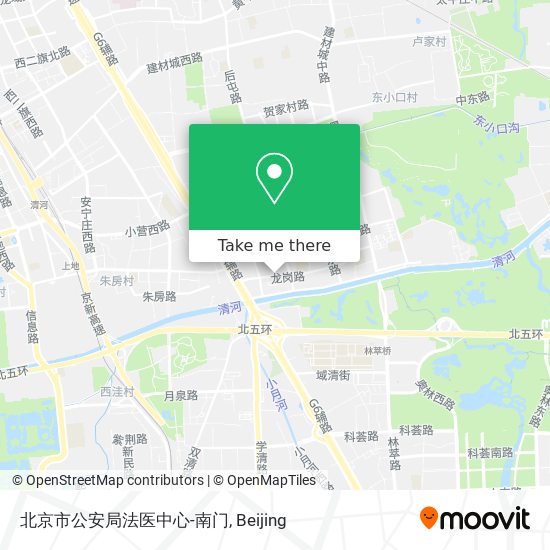 北京市公安局法医中心-南门 map