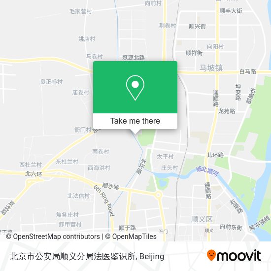 北京市公安局顺义分局法医鉴识所 map