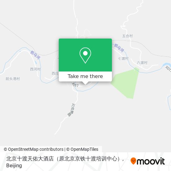 北京十渡天佑大酒店（原北京京铁十渡培训中心） map