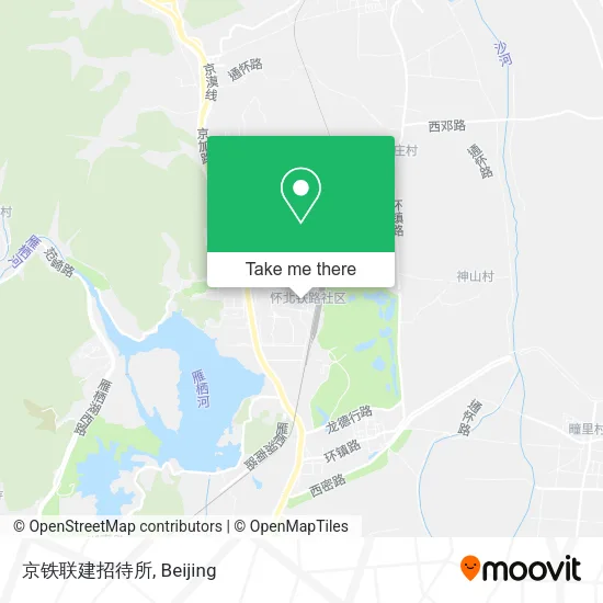 京铁联建招待所 map