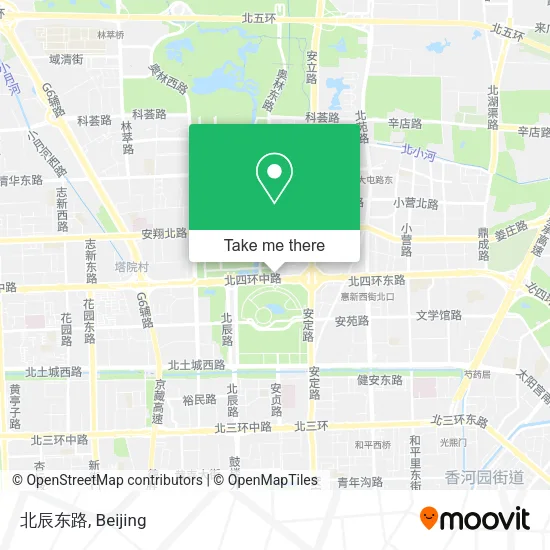 北辰东路 map