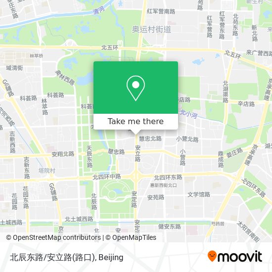 北辰东路/安立路(路口) map