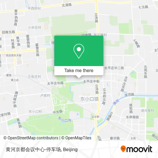 黄河京都会议中心-停车场 map