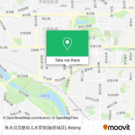 鱼乐贝贝婴幼儿水育馆(融景城店) map