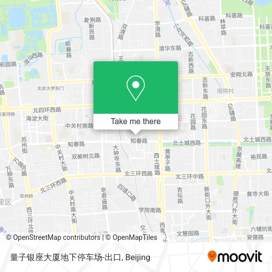 量子银座大厦地下停车场-出口 map