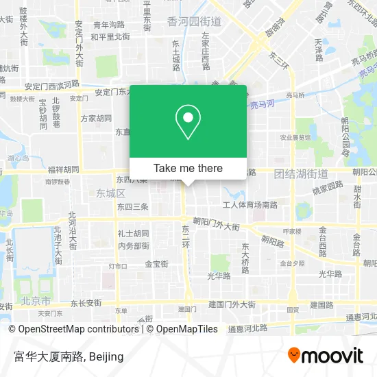 富华大厦南路 map
