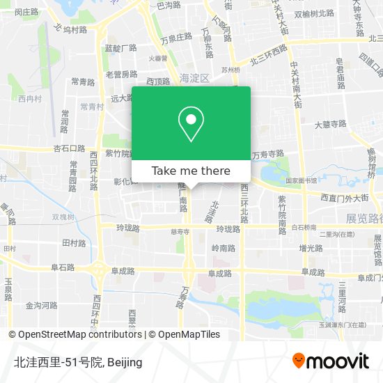 北洼西里-51号院 map
