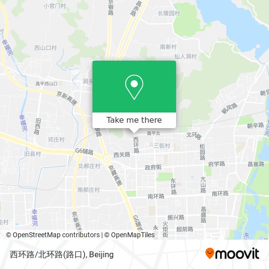 西环路/北环路(路口) map