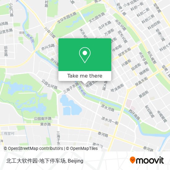 北工大软件园-地下停车场 map