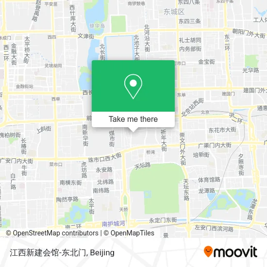 江西新建会馆-东北门 map
