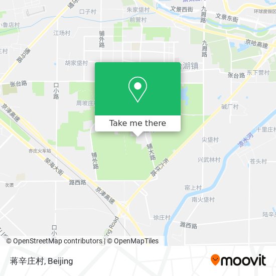 蒋辛庄村 map