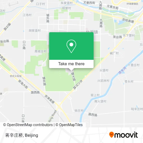 蒋辛庄桥 map