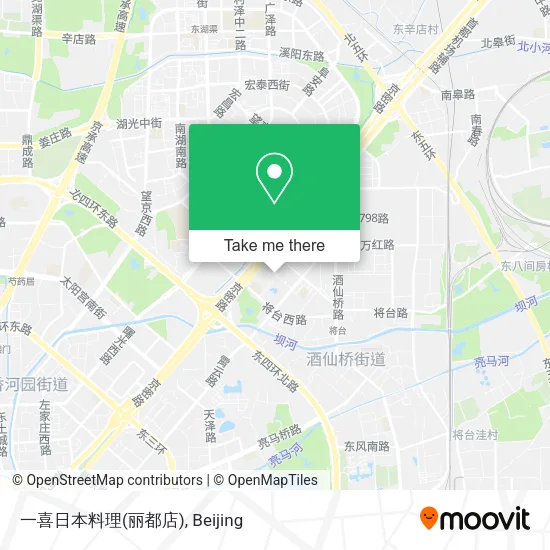 一喜日本料理(丽都店) map