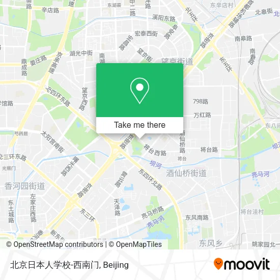 北京日本人学校-西南门 map