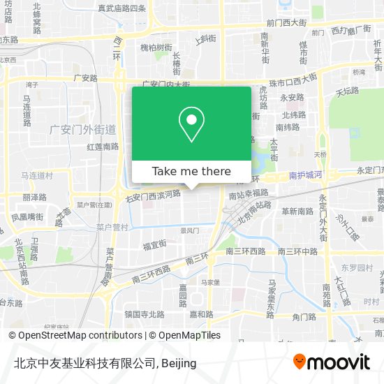 北京中友基业科技有限公司 map