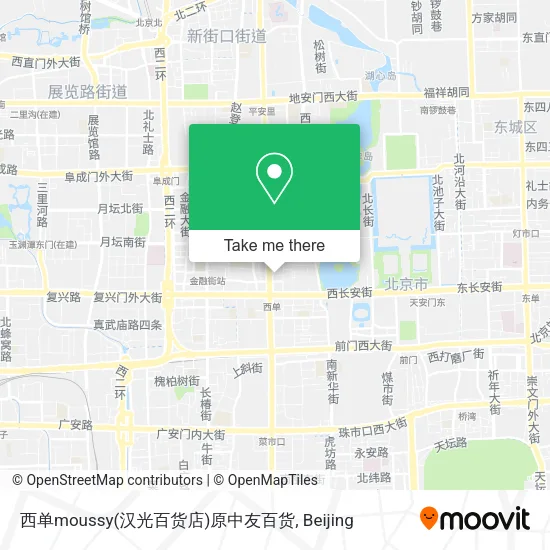 西单moussy(汉光百货店)原中友百货 map