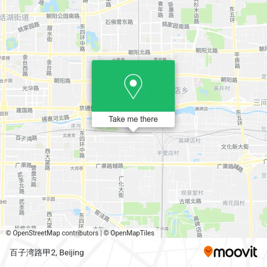 百子湾路甲2 map