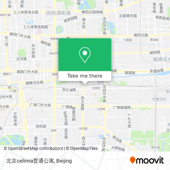 北京celinna普通公寓 map