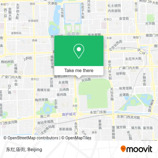 东红庙街 map