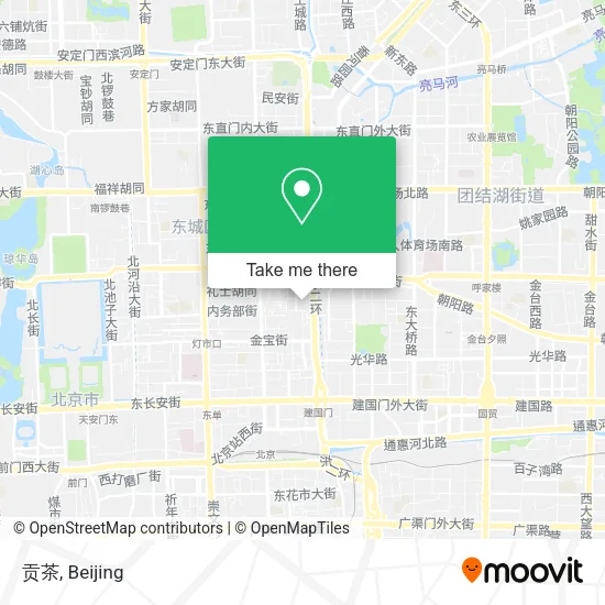贡茶 map