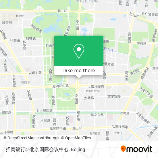 招商银行@北京国际会议中心 map
