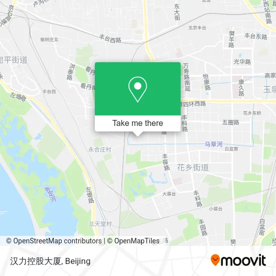 汉力控股大厦 map