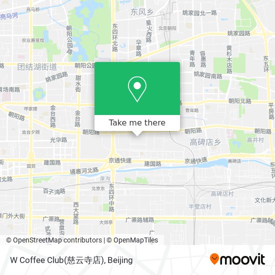 W Coffee Club(慈云寺店) map